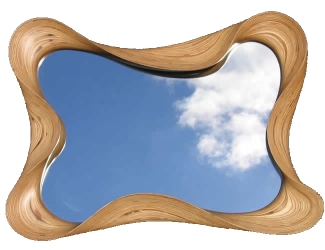 Nimbus cloud mirror