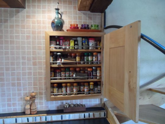 Combined spice cupboard / Fusebox