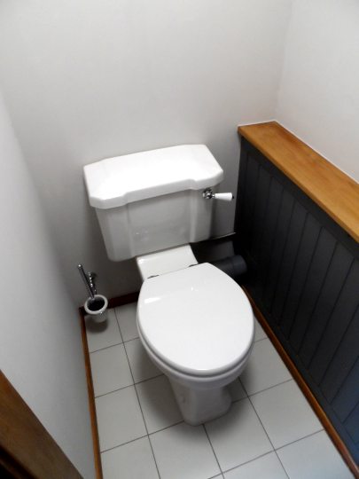 Additional toilet in small space